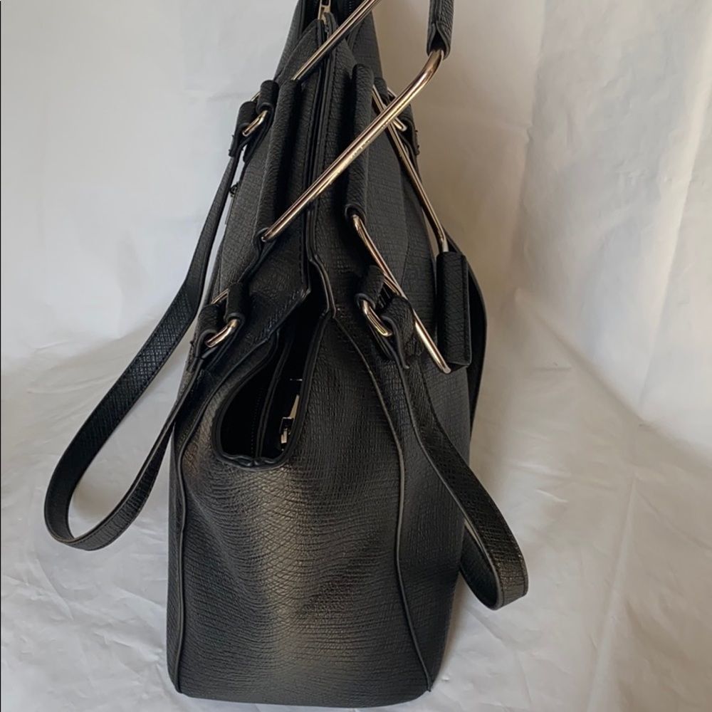 New Fashion pebbled black large shoulder bag set - Picture 9 of 13